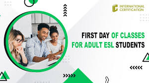 first day of lessons for esl students