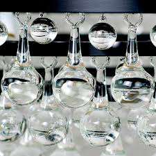 Modern Glass Ball Drop Chandelier Add