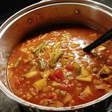 homemade vegetable beef soup recipe