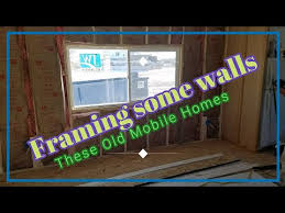 How To Frame Most Mobile Home Walls