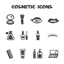 cosmetic icons symbol 630220 vector art