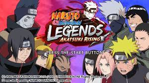 Naruto Shippuden - Legends - Akatsuki Rising (USA) ISO < PSP ISOs