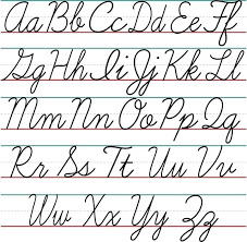 Printable Cursive Alphabet Worksheets Printable Cursive