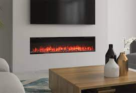 Electric Built In Fireplace As Tech