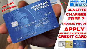 amex credit card applying process
