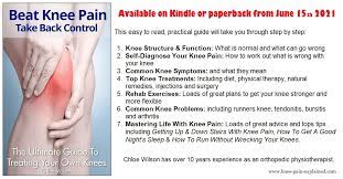 knee pain explained understand it and