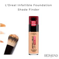 l oreal infallible foundation shades