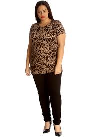 We have turned around a few tips on styling your animal print tops , these are few choices you can select from. Plus Size Leopard Print Top