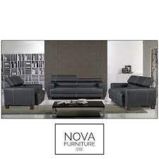 Devon Premium Home Leather Sofa 3 2 1