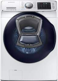 Last weekend, the door won't open after the. Samsung Wf45k6500aw 27 Inch Front Load Smart Washer With 4 5 Cu Ft Capacity Addwash Bixby Alexa Google Assistant 14 Wash Cycles Steam Option Sanitize Quick Wash Super Speed Child Lock And Energy