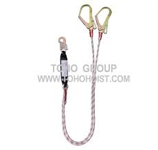 polyester rope fall arrest lanyards