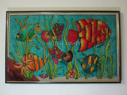 fish glass paintings
