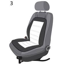 Eco Heated Seat Pad 12v Black