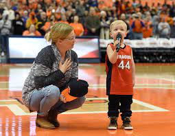 Watch youngest National Anthem singer in Carrier Dome history (video) -  syracuse.com