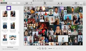 make a 100 photo collage in 60 seconds