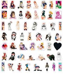 100pc Sexy Hentai Anime Waifu Girl Stickers Women Bikini Bunny Manga Decal  Vinyl 