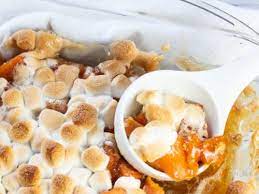 easy cand yams with marshmallows