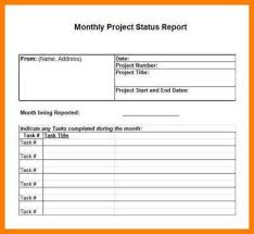 9 Monthly Status Report Examples Pdf Examples