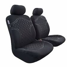 Front Car Seat Cover Embossed Velour
