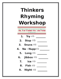 The trick lies in how good your kids are … grade 2. Rhyming Worksheets Teachers Pay Teachers