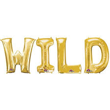 Wild Gold Balloon Kit 16 Foils