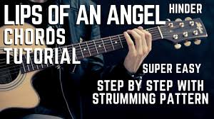 lips of an angel complete guitar s