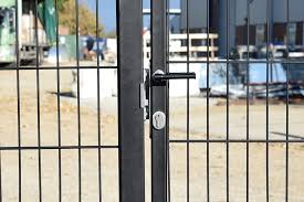 Gate Locks With Code Or With Key