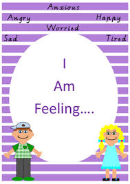 Autism Feelings Wall Chart