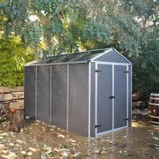 Rubicon Plastic Dark Grey Shed