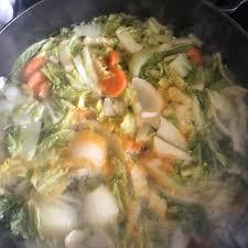 chinese cabbage and ginger soup recipe
