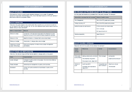 quality management plan template free