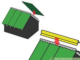 Install Fiberglass Roof Panels