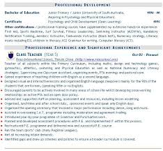 Teacher Resume samples   VisualCV resume samples database