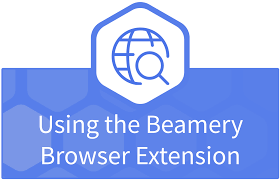using the beamery browser extension