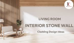 Living Room Interior Stone Wall