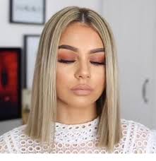 Celebs love short hairstyles, these haircuts look great for the spring and summer and you can 4. Short Blonde Hair And Brown Makeup