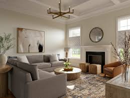 warm neutral living room