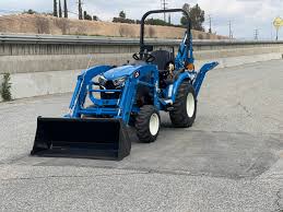 ls mt225s compact tractor with a loader