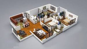 3d House Plans Apartment Floor Plans