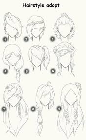 Learn how to draw hair using a simple step by step approach. Hair Drawing Female Side 48 Ideas For 2019 Drawing Hair Tutorial How To Draw Hair Manga Hair