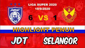 Tahniah skuad selangor red giant terus menunjukkan semangat juang yang tinggi terus menyerang tanpa jemu ke kubu jdt yang super ampuh. Jdt Vs Selangor 6 1 Full Highlight Unifi Liga Super 2020 Youtube