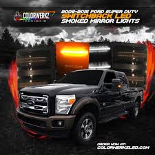 2008 2016 Ford F250 F350 Super Duty Switchback Led Smoked Mirror Lights