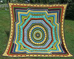 ravelry kaleidoscope garden pattern by