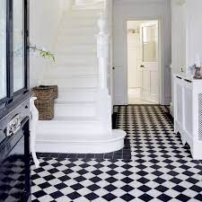 victorian style tile black and white