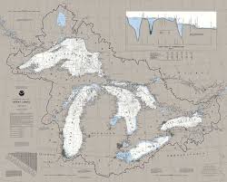 Great Lakes Nautical Chart