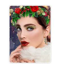 10 christmas makeup look ideas for the