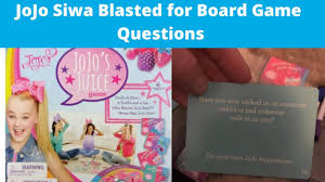 Youtuber jojo siwa addressed comments from angry fans over the questionable nickelodeon board game called jojo's juice. Jojo Siwa Blasted For Boardgame Questions Stories From Creators 17 Youtube