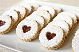 Chiffon cake with orange jelly. Austrian Jelly Cookies Austrian Linzer Cookie Helle Linzer Plaetzchen Recipe Enjoy The Classic American Combo Of Peanut Butter And Jelly In A Cookie Ragiel