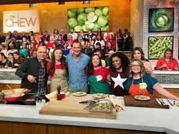 The latest tweets from clinton kelly (@clinton_kelly). Brie Sodano Appears On Abc S The Chew With Michael Symon Clinton Kelly