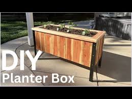 Diy Raised Planter Box How To Build